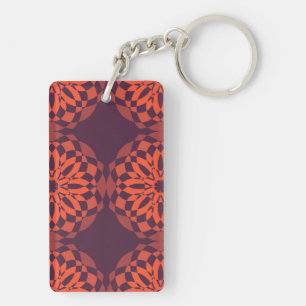 Porte-clefs Orange purple cool, unique