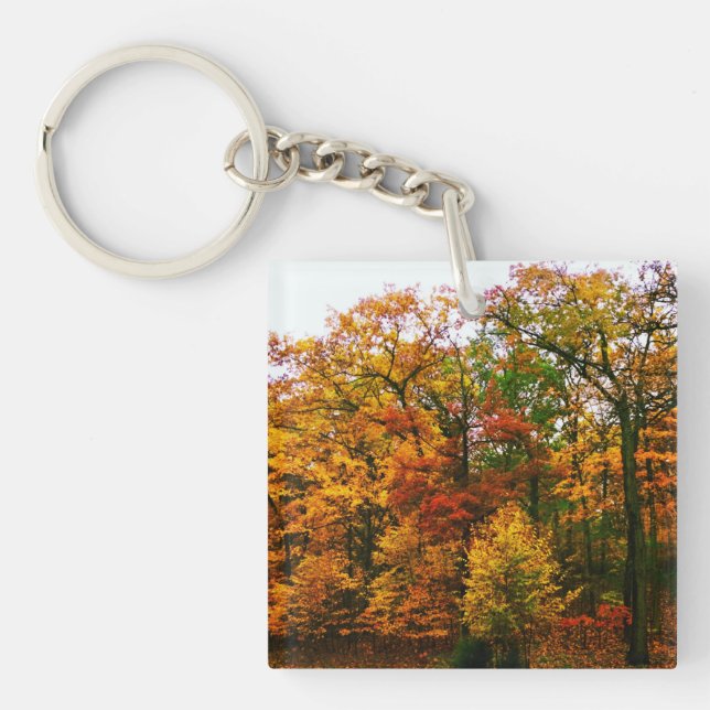 Porte-clefs Oranges d'automne (Devant)