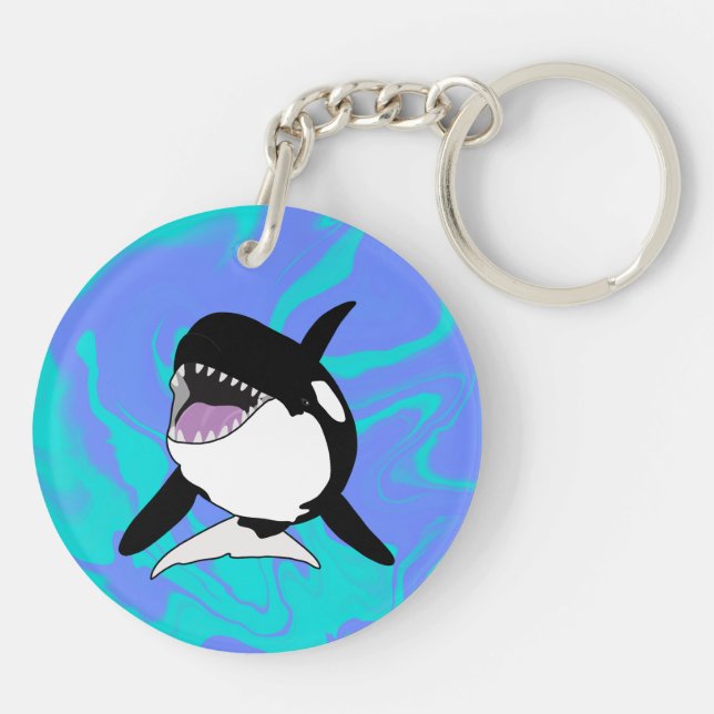 Porte-clefs Orca Killer Whale (Dos)