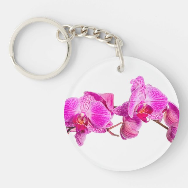 Porte-clefs Orchidée (Devant)
