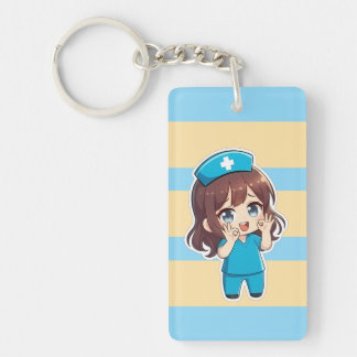 Porte-clefs Original Chibi Nurse 3.0 - Ok