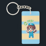 Porte-clefs Original Chibi Nurse 3.0 - Yes<br><div class="desc">“First-time success!” Whether it's nailing that tricky blood draw or pulling off the miracle of clocking out on time, these are the moments that shine brightest in our work. Nurse 3.0 celebrates those small yet incredibly precious nursing victories with you. Elevate your everyday carry with the official Chibi Planet Studio...</div>