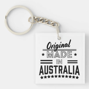 Porte-clefs Original fabriqué en Australie Autocollant Rond Cl