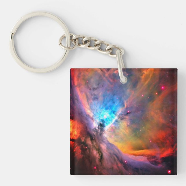 Porte-clefs Orion Nebula Space Galaxy low contrast (Devant)