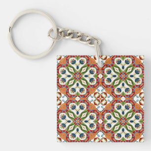 Porte-clefs ornement oriental arabe ethnique vintage