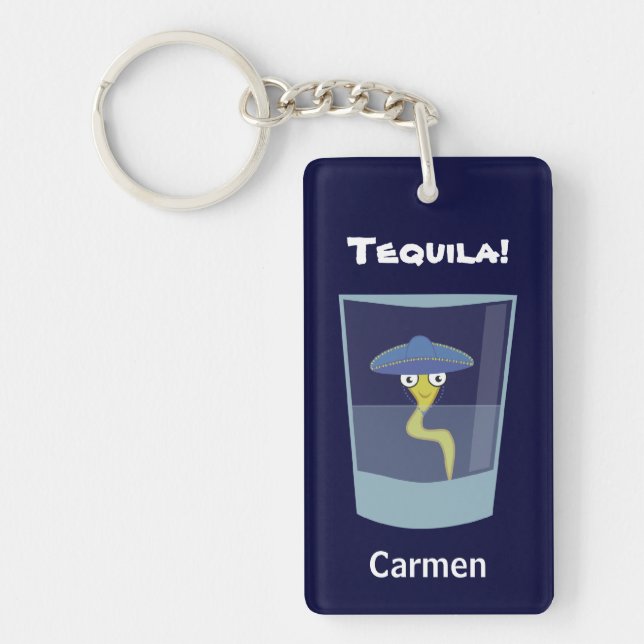 Porte-clefs Ornement Tequila Worm (Devant)
