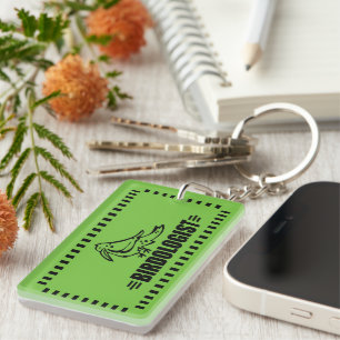 Porte-clefs Ornithologue Amusant Oiseau Ornithologie