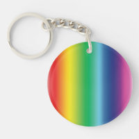 orteils arc-en-ciel - porte - clé acrylique