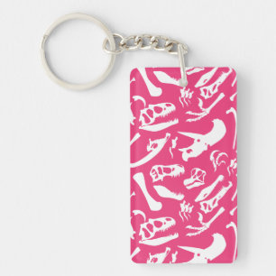 Porte-clefs Os Dinosaures (Rose)