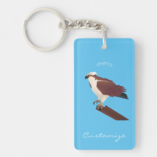 Porte-clefs Osprey Hawk Raptor Thunder_Cove (Devant)