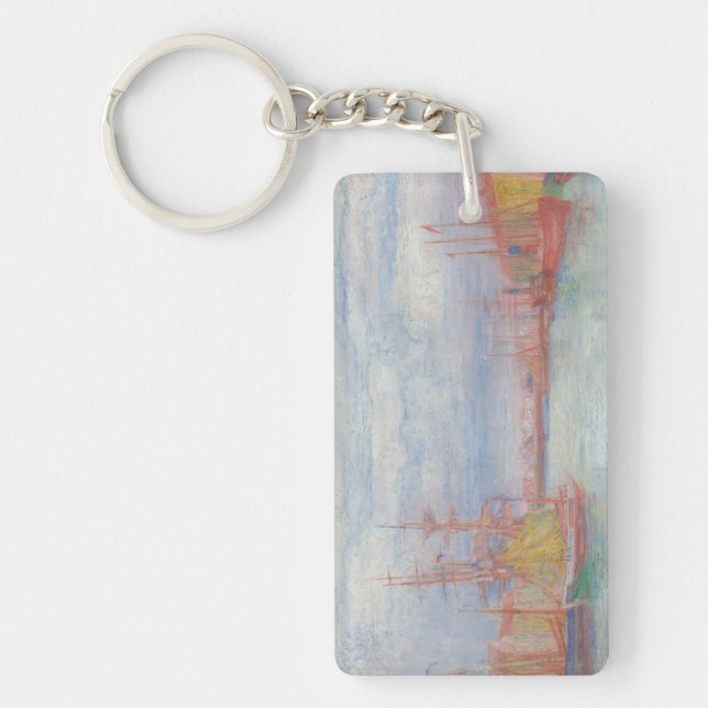 Porte-clefs Ostende Harbour par James Ensor (1900) (Devant)