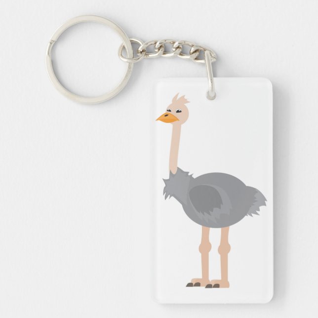 Porte-clefs Ostrich (Devant)
