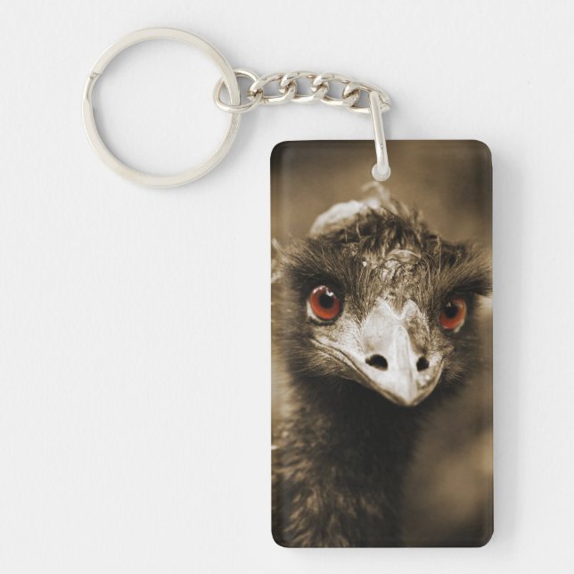 Porte-clefs Ostriches Look porte - clé (Devant)