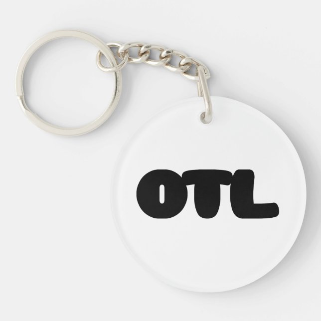 Porte-clefs OTL Emoticon ~ Élang coréen (Devant)