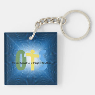 Porte-clefs OTS... Personne Ne Devrait Traverser Ce Seul Cas.