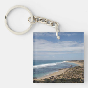 Porte-clefs Où le saumon joue,