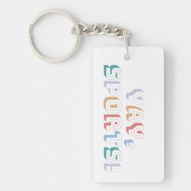 PORTE-CLEFS OUI, LES SPORTS ! (Devant)