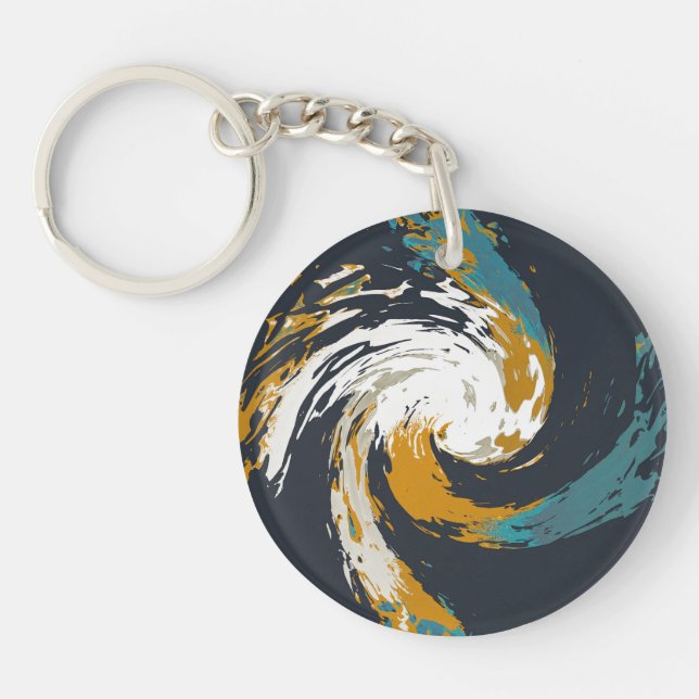 Porte-clefs Ouragan Twirl (Devant)