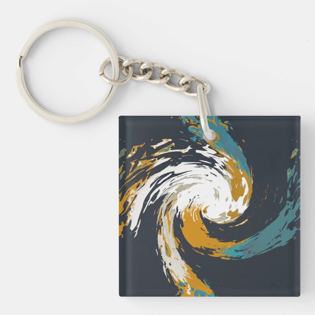 Porte-clefs Ouragan Twirl (Devant)