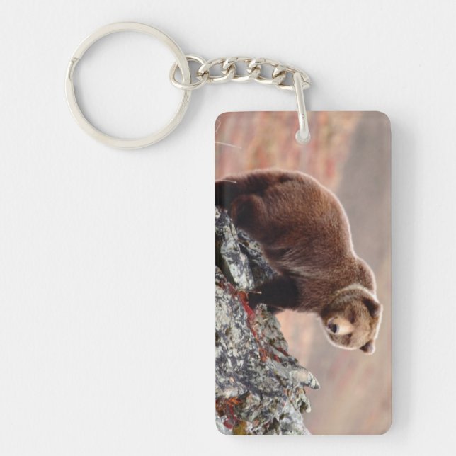 Porte-clefs Ours Brown de Denali (Devant)