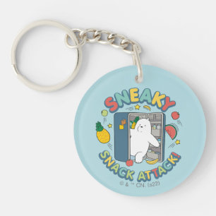 Porte-clefs Ours De Glace - Attaque Snack Sneaky!