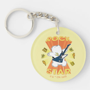 Porte-clefs Ours de glace - Rock Star