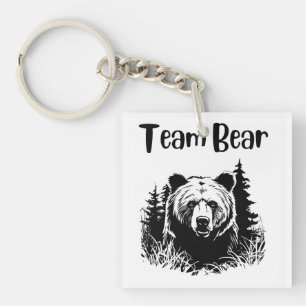 Porte-clefs Ours d'équipe