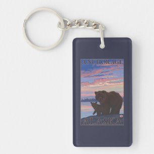 Porte-clefs Ours et CUB - Anchorage, Alaska