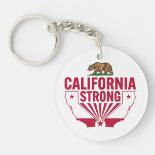 Porte-clefs Ours grizzli robuste en Californie