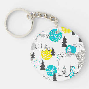 Porte-clefs Ours polaire