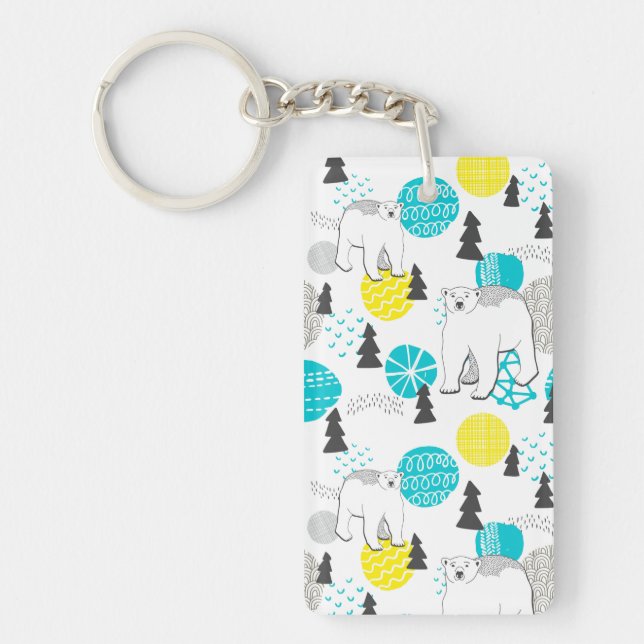 Porte-clefs Ours polaire (Devant)