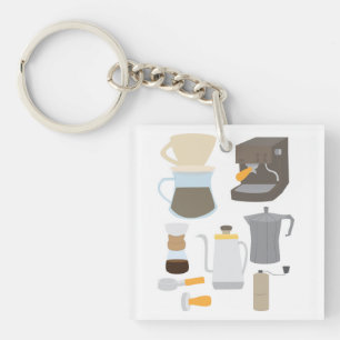 Porte-clefs Outils de machine à café