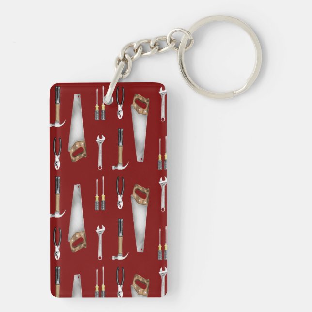 Porte-clefs Outils de travailleur  (Dos)