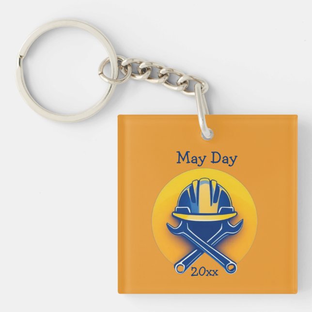 Porte-clefs Outils du jour mai (Devant)