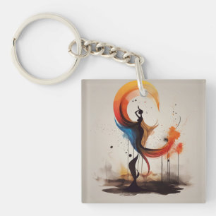 Porte-clefs ouvert au coeur