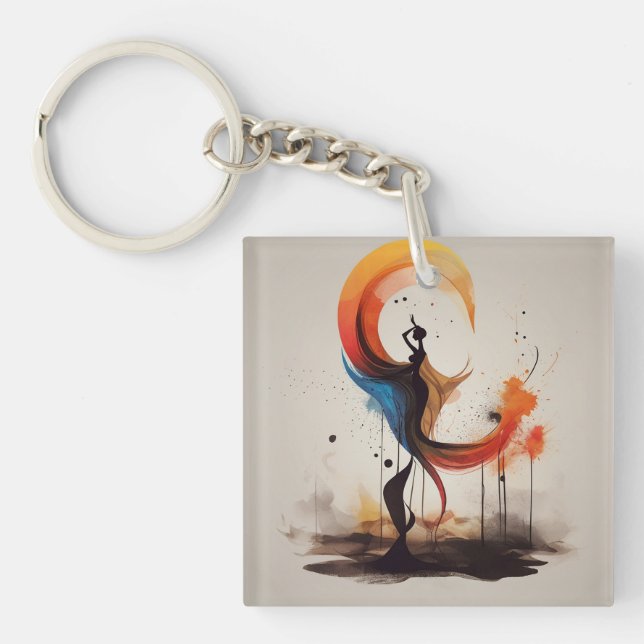 Porte-clefs ouvert au coeur (Devant)
