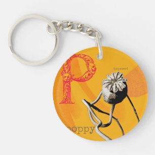 Porte-clefs P est pour le porte - clé Poppy