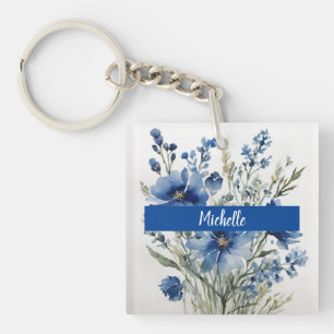 Porte-clefs Pack minimaliste professionnel moderne de fleurs