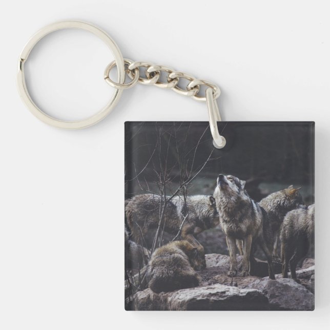 Porte-clefs Pack Wolf (Devant)