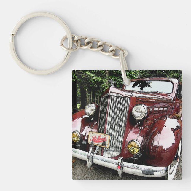 Porte-clefs Packard vintage (Devant)