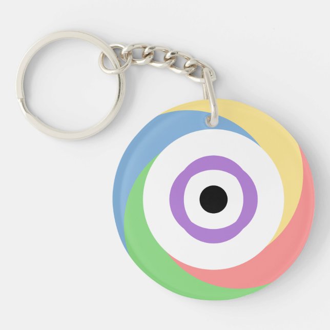 Porte-clefs Pactomiques. Sachez. Votre. Color. (Devant)