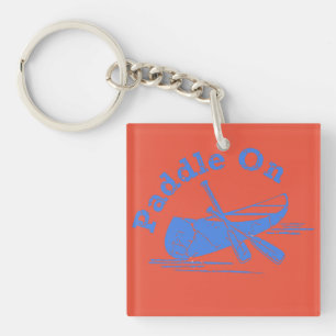 Porte-clefs Paddle On Design - Porte - clé Carré (double face)