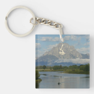 Porte-clefs Pagaie dans le parc national de Grand Teton