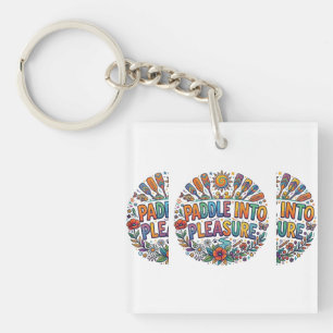 Porte-clefs Pagayer dans le plaisir