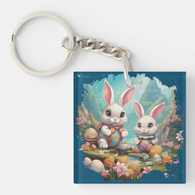 Porte-clefs Painting Easter (Devant)