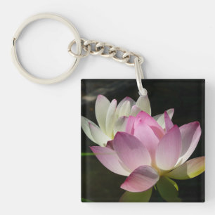 Porte-clefs Paire de fleurs de Lotus II