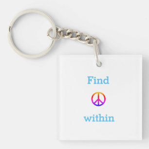 Porte-clefs Paix