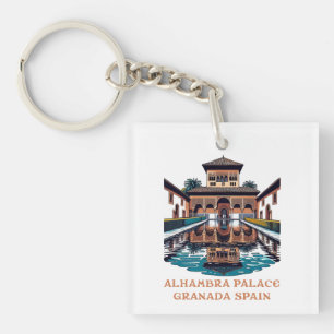 Porte-clefs Palais de l'Alhambra Grenade Espagne