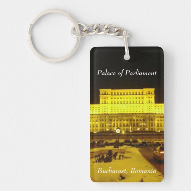 Porte-clefs Palais du Parlement, Bucarest, Roumanie (Devant)