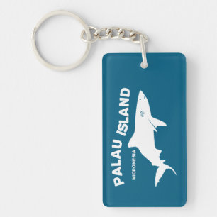 Porte-clefs Palau Island Plongée Sous-Marine Avec Requins
